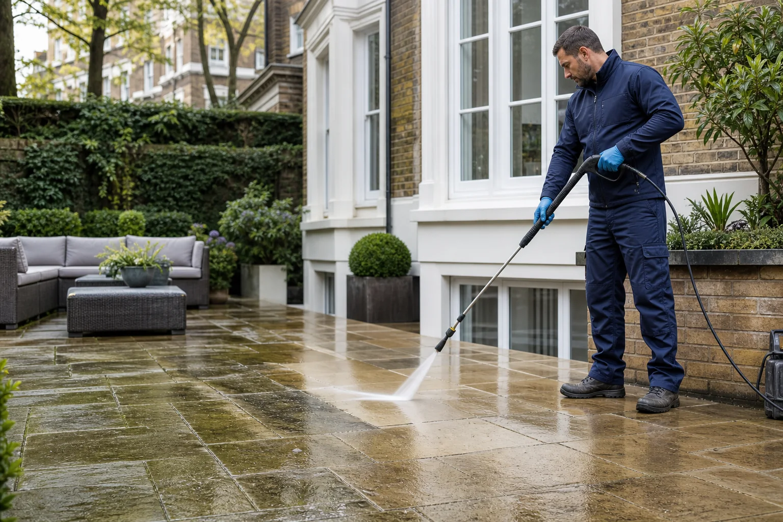 Patio Cleaning & Jet Washing London