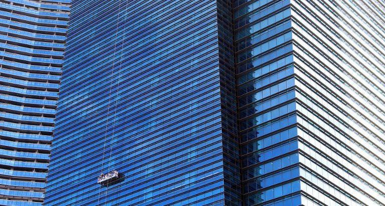 Extreme Jobs: Cradle vs Rope Access Window Cleaning