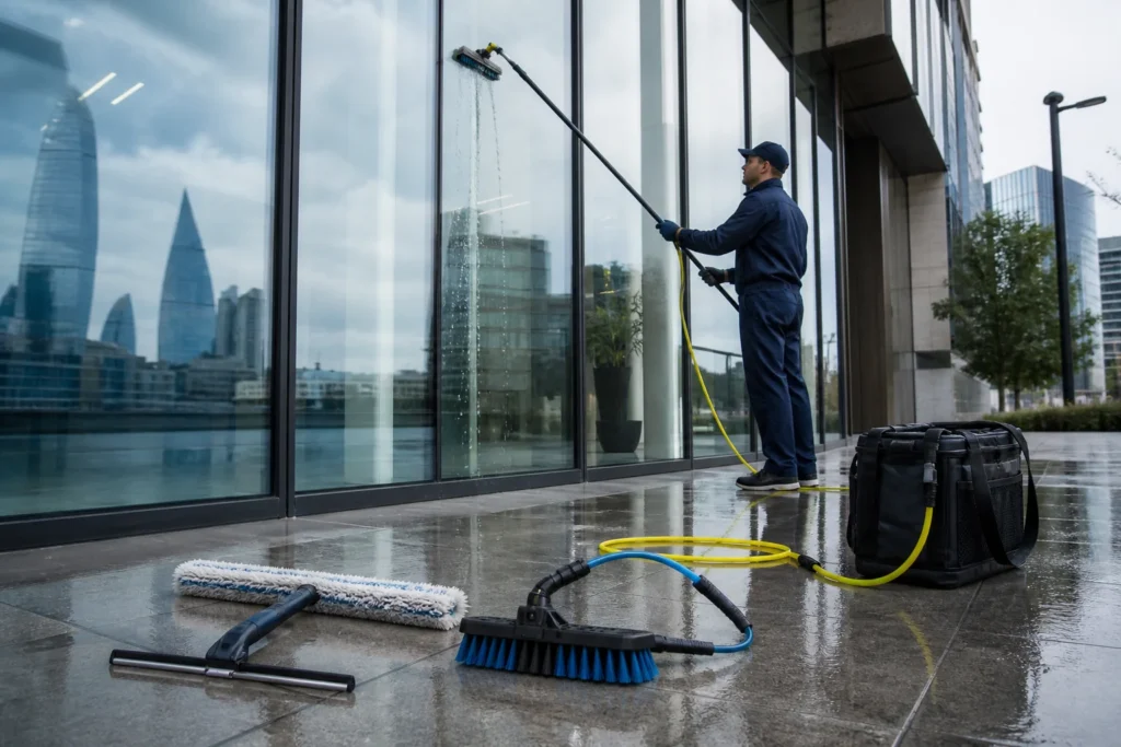 Traditional vs Water-Fed Pole Window Cleaning – Top Window Cleaners guide
